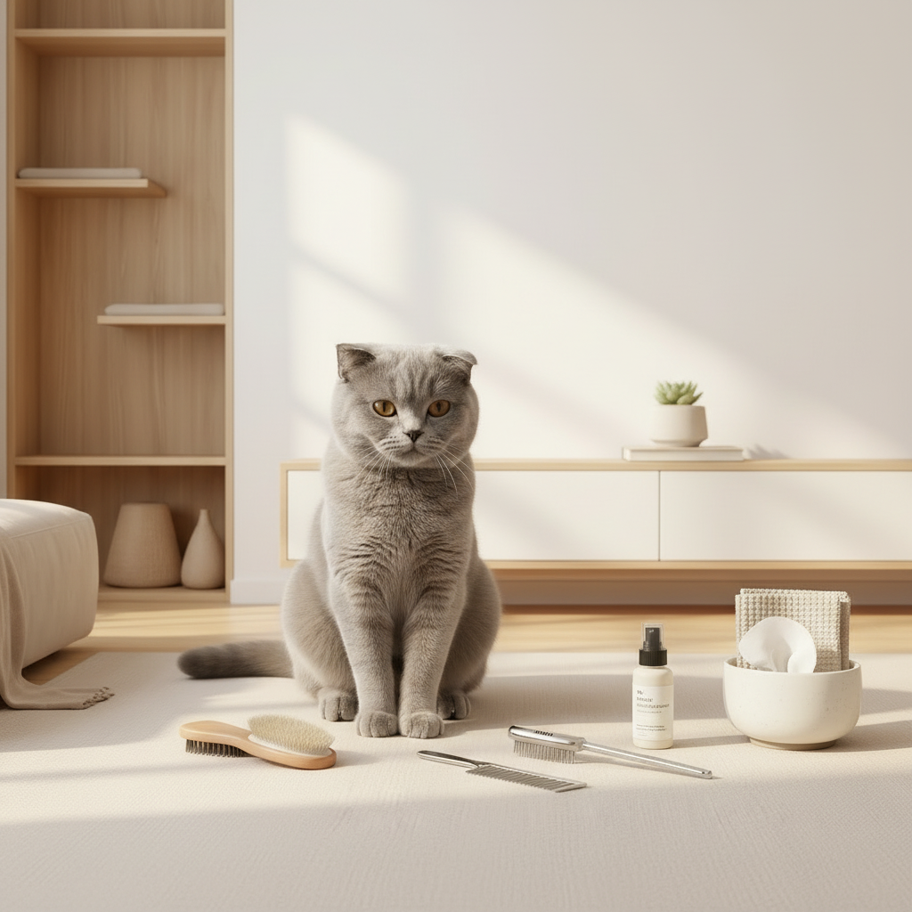 Balu, britisch-grauer Kater