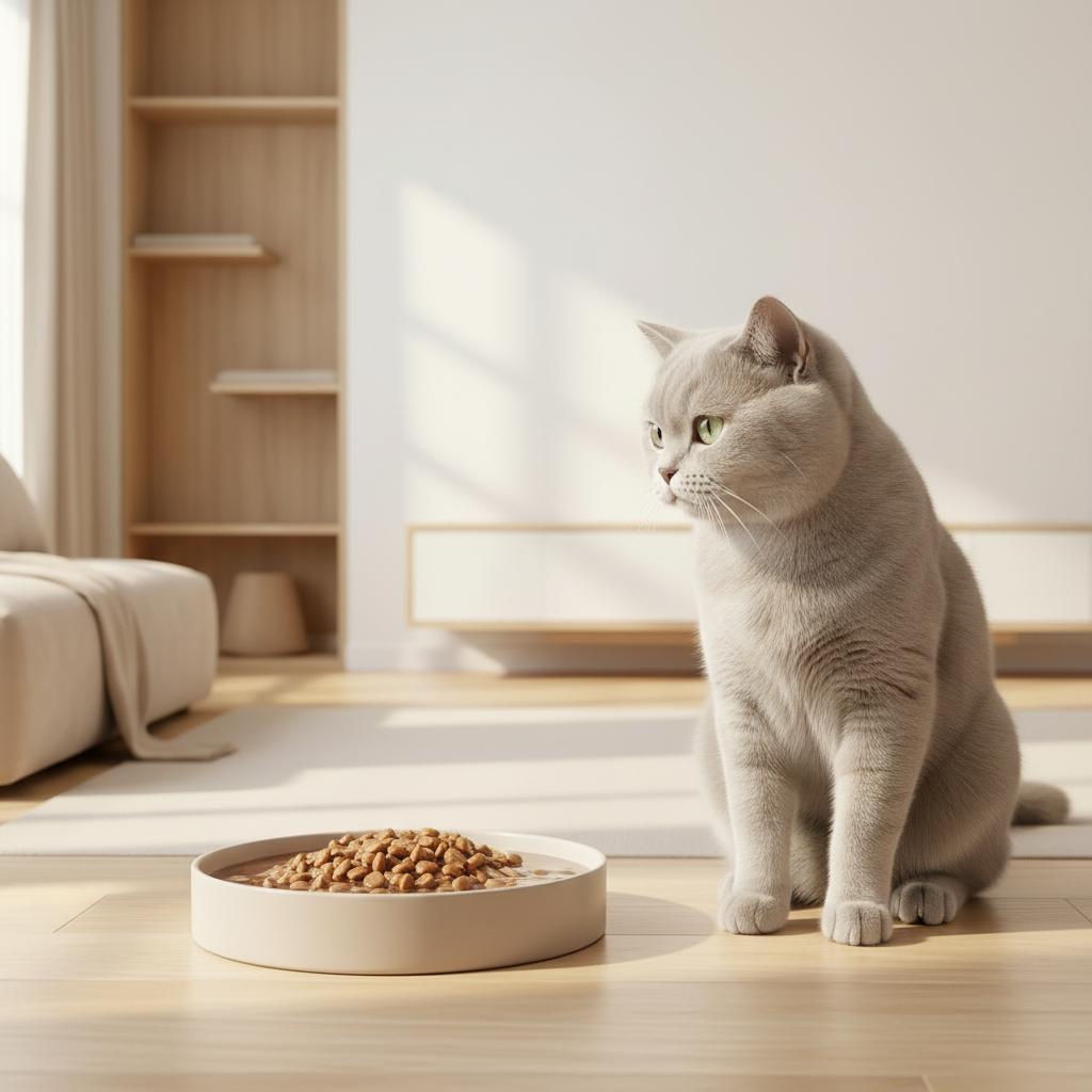 Kusja, neugierige Katze